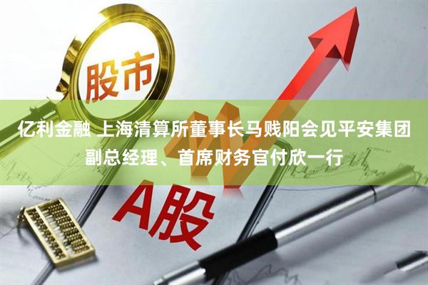 亿利金融 上海清算所董事长马贱阳会见平安集团副总经理、首席财务官付欣一行