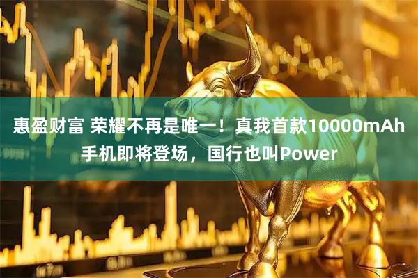 惠盈财富 荣耀不再是唯一！真我首款10000mAh手机即将登场，国行也叫Power